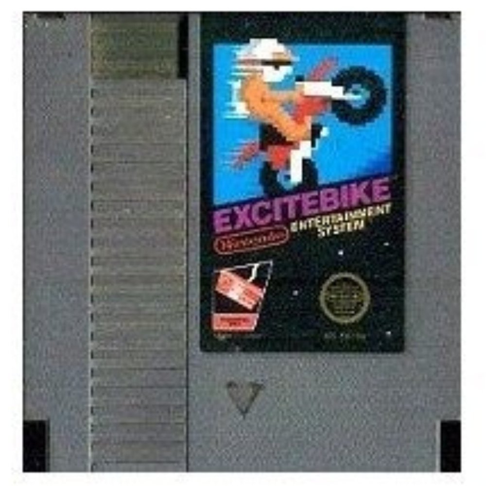 Excitebike Nintendo Game 1985 Vintage Nintendo